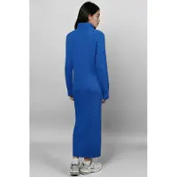 MyFashion Langsleeve Coltrui Haarvlecht Brei Jurk