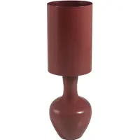 Woood Loa tafellamp xl metaal hoogglans rood