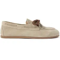 Babouche CARLY beige mocassins Suede Dames | Maat 40