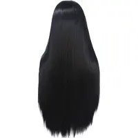 Typecat 24 inch volledige kantpruik met botrecht menselijk haar voor zwarte vrouwen HD