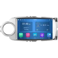 RoverOne 4G+64G Autoradio Bluetooth CarPlay Android Auto GPS Navigatie voor Toyota Yaris 2012 - 2017