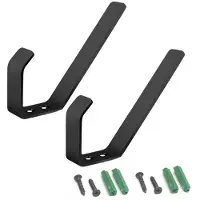 Typecat 2 STUKS Motorhelm Houder Helmrek Wandmontage Helm Display Standhouder Multifunctionele Kapstok voor Thuis