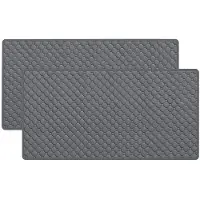 Tlily Cavia-Kooivoeringen, Wasbare Cavia-Plaspads, Waterdicht, Herbruikbaar en Antislip, Absorberend Varkensbeddengoed 2 Stuks
