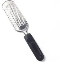 INF Voetvijl Eeltverwijderaar met handvatpatroon voor grote gaten Black 27 cm
