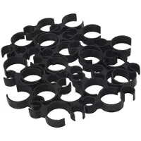 Tlily Champagnefles Clips Champagnefles Enkele Houder Veiligheidsclips voor Kaars (24 Stuks)