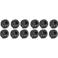 Typecat 12Pcs/Set Round Pull Lock Slam Hardware for RV Yacht Boat Deck Hatch