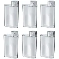 ISTOVO 6-Delige Wasmiddeldispenser, Wasverzachterdispenser, Wasmiddelorganizer voor Wasruimteorganisatie