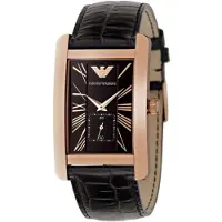 Giorgio Armani AR0168 Rechthoekig Roségoud Herenhorloge