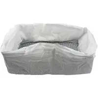 Torribaly 10 Stuks Herbruikbare Kattenuitwerpselen Filter Handsfree Kat Uitwerpselen Voeringen Elastische Zandzak Filter HygiëNische Kattenbak Voeringen L