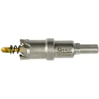 GEKO Carbide gatenzaag - 22 mm - titanium boor - precisie en duurzaamheid