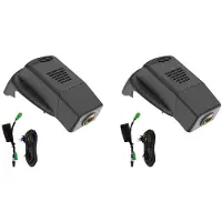 Torribaly 2X 2160P DVR Dashcam Recorder Cam 4K UHD Recorder Camera'S Auto Verborgen Wifi 24H Monitor voor S90 V90 XC60 2017-2020