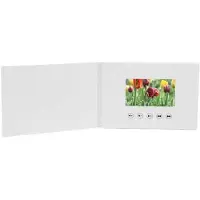 Jojomino 4,3 Inch Videoboekkaart 4GB LCD Uitnodiging Cadeau Muziek Wenskaart Uploaden Video'S Bruiloft Uitnodigen Digitale Fotolijst
