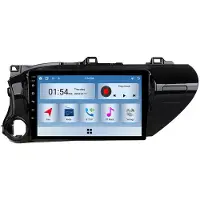 RoverOne 6G+128G Car Multimedia Player Autoradio CarPlay Bluetooth Android Radio GPS voor Toyota Hilux Pick Up AN120 2015 - 2020