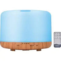 Typecat Essentiële olie diffuser 500ml Luchtbevochtiger Diffusers Aromatherapie met Re