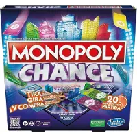 Hasbro Monopoly Chance Board Game Spanish Version Veelkleurig Kinderen