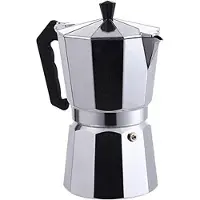 Tlily Koffiepot-Espressomachine Mokkapot, Kookplaat-Espressomachine voor Heerlijk Gearomatiseerde Espresso voor Elektrische Keramische Kookplaat