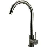 Pure.Sink Elite Steel Stream kitchen faucet PVD Gun metal PS8044-61