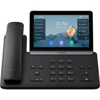 Yealink SIP-T88W Pro - VoIP-telefoon met nummerweergave/doorschakelfunctie - IEEE 802.11a/b/g/n/ac/ax (Wi-Fi)