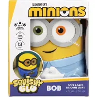 Paladone Minions Bob SquishyGlo Silicone Light – Officieel Gelicentieerde Oplaadbare Nachtlamp-