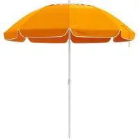 vidaXL Tuinparasol 240 cm 170T polyester Oranje