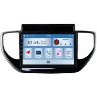 RoverOne 6G+128G Car Multimedia Player Autoradio CarPlay Bluetooth Android Radio GPS voor Hyundai Solaris 2 II 2020 - 2021