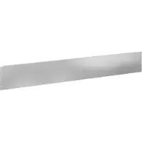 vidaXL Gazonrand 10 st 100 x 15 cm Staal zilver