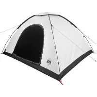 vidaXL Kamperen tent 6-persoons Wit Blackout