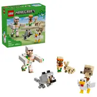 LEGO Minecraft Kipberijder Woestijnaanval Speelgoed voor Kinderen met Personages 21592