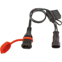 Optimate O-57 accukabel met SAE aansluiting en waterdichte bescherming. laadkabel voor motor en voertuig accu. duurzaam en weerbestendig