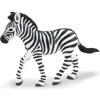 Safari Ltd. Zebra Foal Figurine - Lifelike 3,5 " Figuur - Educatief speelgoed voor jongensmeisjes en kinderen van 3+