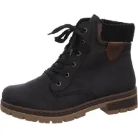 Rieker Veterlaarsjes karamel / zwart