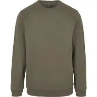 Build Your Brand Basic Sweatshirt Groen XL Man