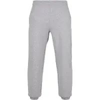 Build Your Brand Basic Sweatpants Heather Grey - Build Your Brand BB002 - Maat XS