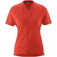 Gonso - Women's Sitivo Jersey Green - Fietsshirt 42, rood