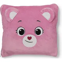Nici 2 In 1 Blanket & Care Bears Cheer Bear Cushion 165x140 Cm 35x35 Cm Roze Kinderen