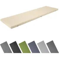 Garronda Bankkussen 140x40 cm – 4 cm dik – Waterafstotend & UV-bestendig – Cappuccino GD-AM-Dino