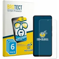 BROTECT - Screenprotector voor Itel Zeno 200 - Folie Beschermfolie transparant 6 Stuks