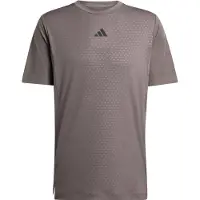 Adidas Functioneel shirt 'D4T Power' taupe / zwart