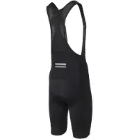 Agu Essential Fietsbroek Heren met Zeem – Core Pad Zeem – Mesh Bretels – Ademend – Zwart – Maat S