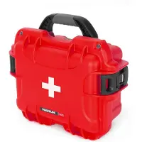 Nanuk 905 Case empty – w/First Aid Logo - Red