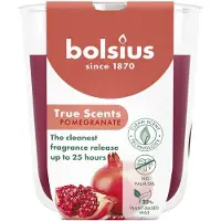 Bolsius Geurkaars True Scents Pomgranate Rood 25 Uur D 8,4 H 5,2 Cm