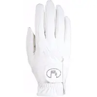 Roeckl - Rijhandschoen Lisboa Swarovski - White - Maat 6.5