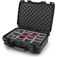 Nanuk Case w/padded divider - Black