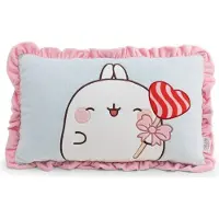 Nici Molang Rectangular Cushion 43x25 Cm Roze Kinderen