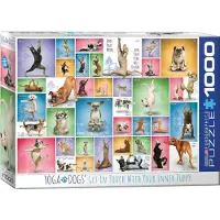 Eurographics Yoga Dogs Puzzel (1000 stuks)