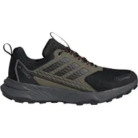 Adidas Lage schoen 'Tracefinder 2' olijfgroen / zwart
