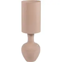 Woood Loa tafellamp xl metaal hoogglans lichtroze