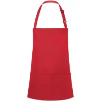 Karlowsky Korte schort met bib Basic