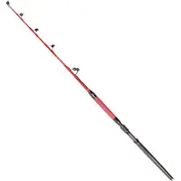 Hart Cimarron Trolling Rod Rood,Zwart 1.78 m / 80 Lbs