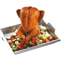 GEFU Groenten en kippengrill met shaslickrek - Gefu